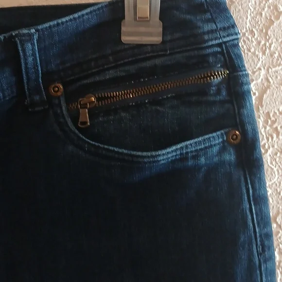 Chico's Dark Blue Ankle Jeans 1.5 US SIZE 10 OR MEDIUM - Picture 4 of 11